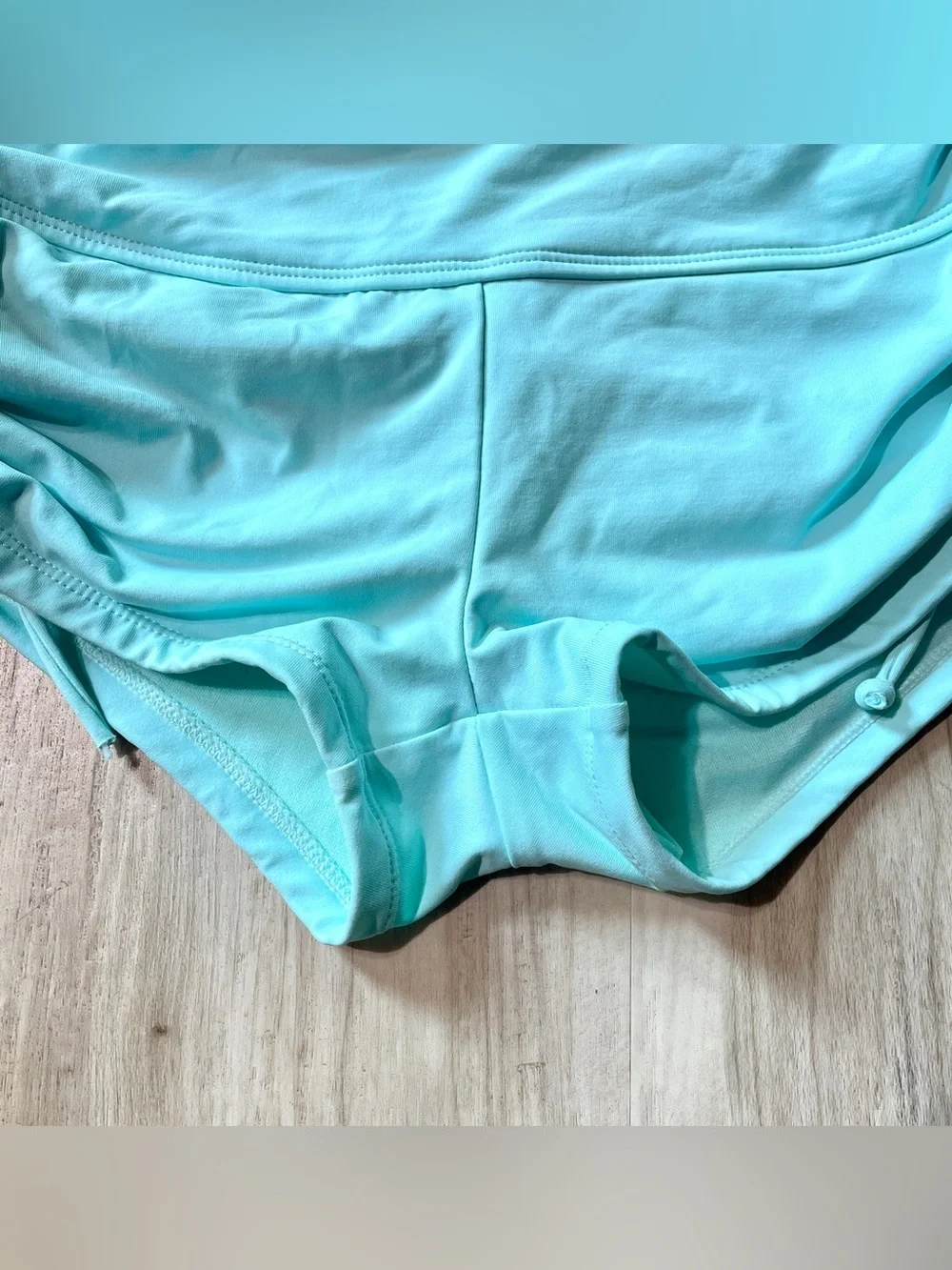 Athleta bikini set, light blue teal color, Top & Bottom size small, swimsuit